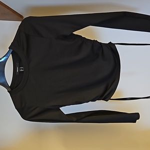 Forever 21 black ribbed long sleeve
